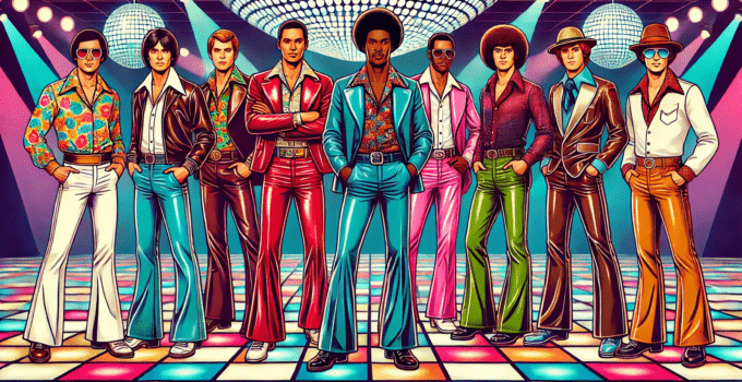 Disco style fashion