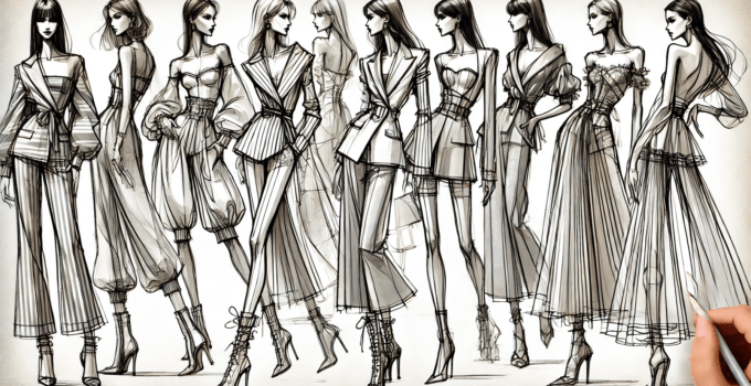Fashion croquis