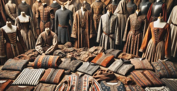 Fashion history what do medieval people look like clothing